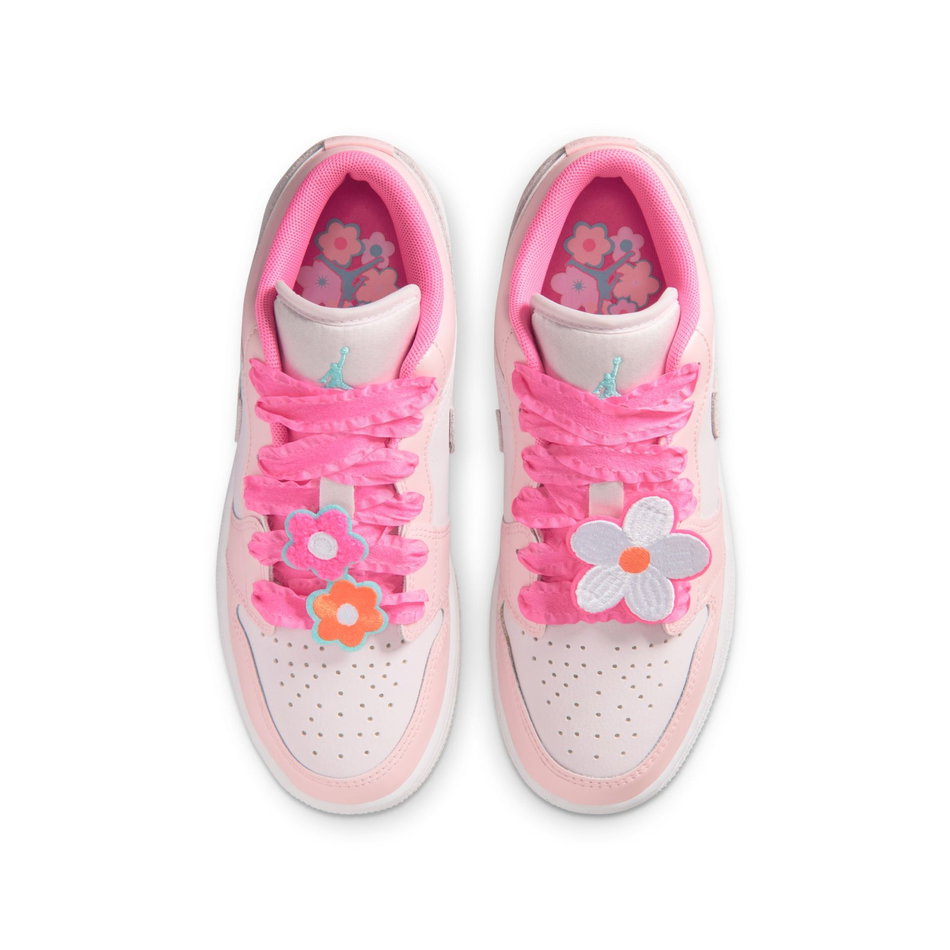 Air Jordan 1 Low SE 'Flowers Bloom' Gs Basketbol Ayakkabısı
