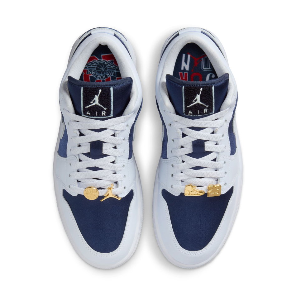 Air Jordan 1 Low SE 'Football Grey' Kadın Basketbol Ayakkabısı