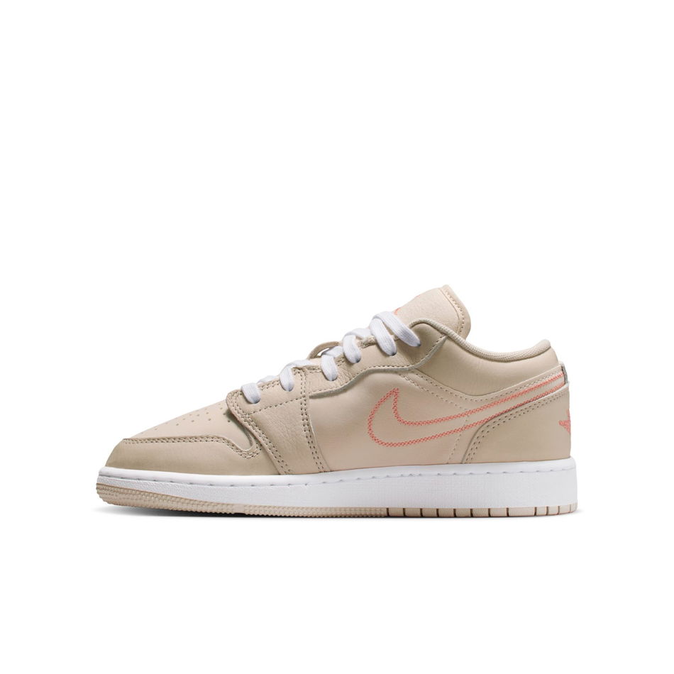 Air Jordan 1 Low SE Gs Bej Basketbol Ayakkabısı