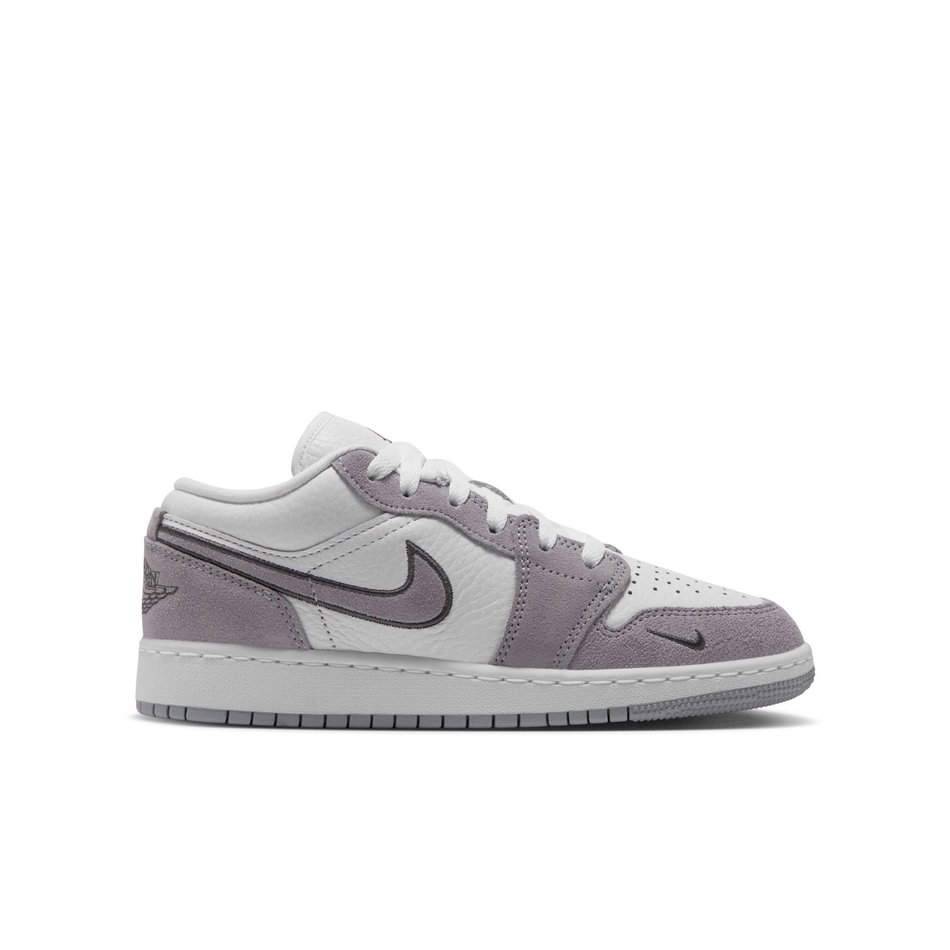 Air Jordan 1 Low Se Gs Gri Basketbol Ayakkabısı
