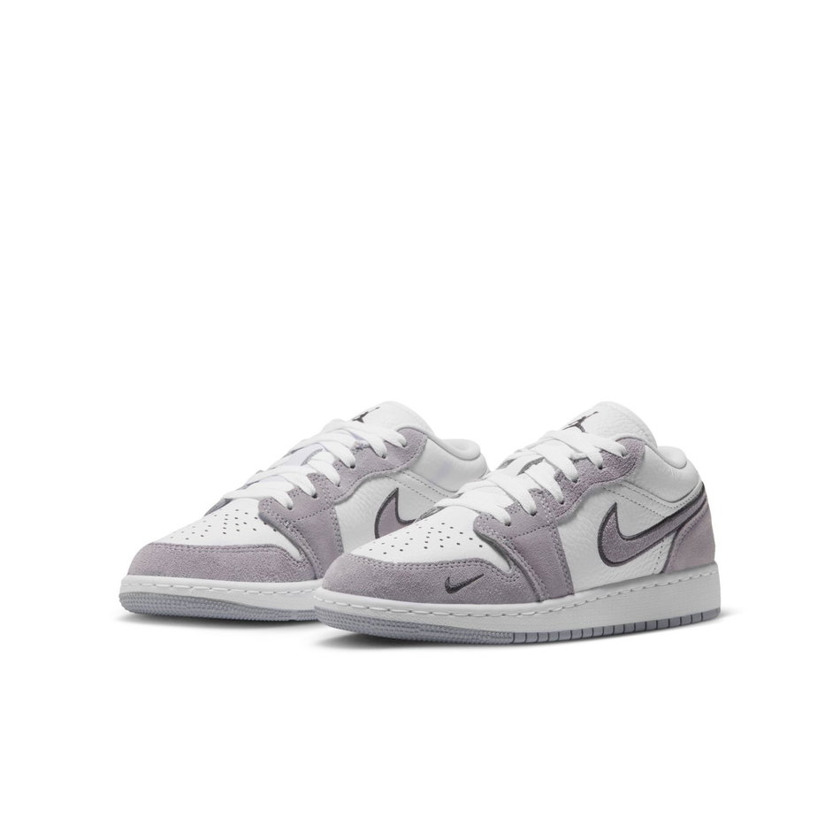 Air Jordan 1 Low Se Gs Gri Basketbol Ayakkabısı