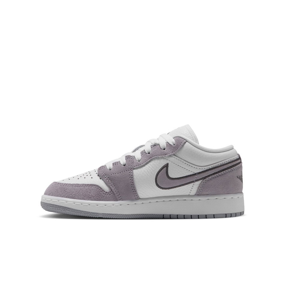 Air Jordan 1 Low Se Gs Gri Basketbol Ayakkabısı