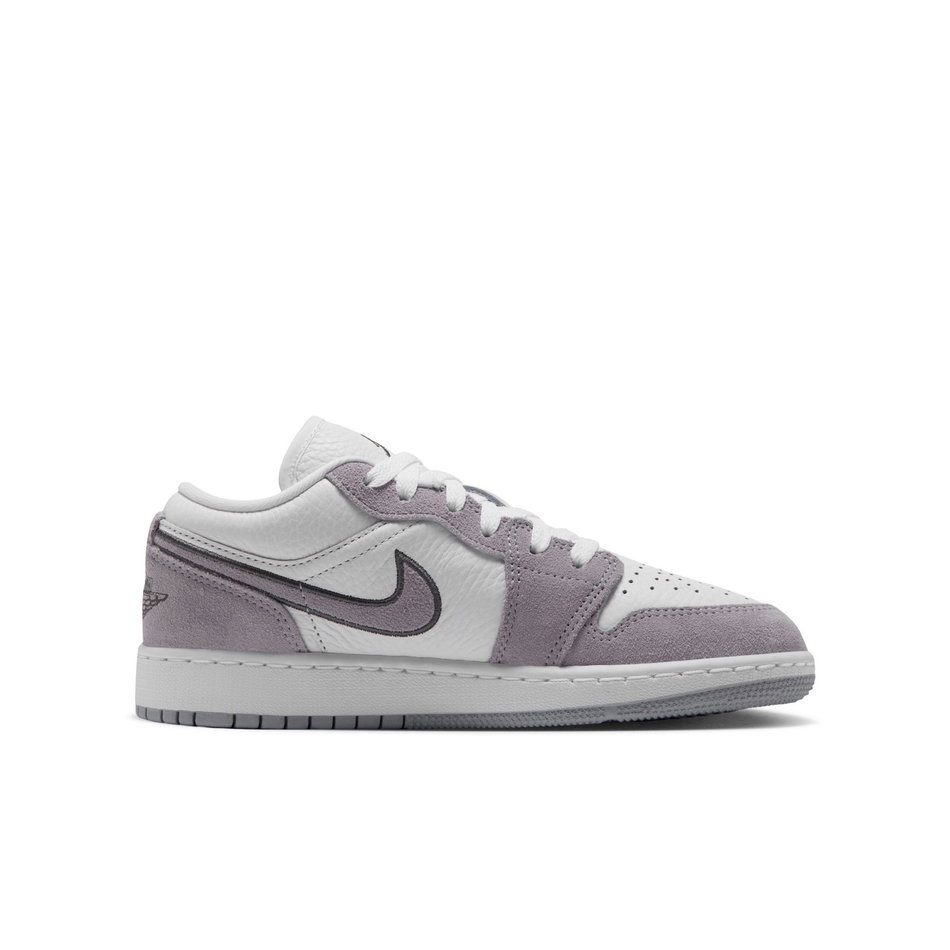 Air Jordan 1 Low Se Gs Gri Basketbol Ayakkabısı