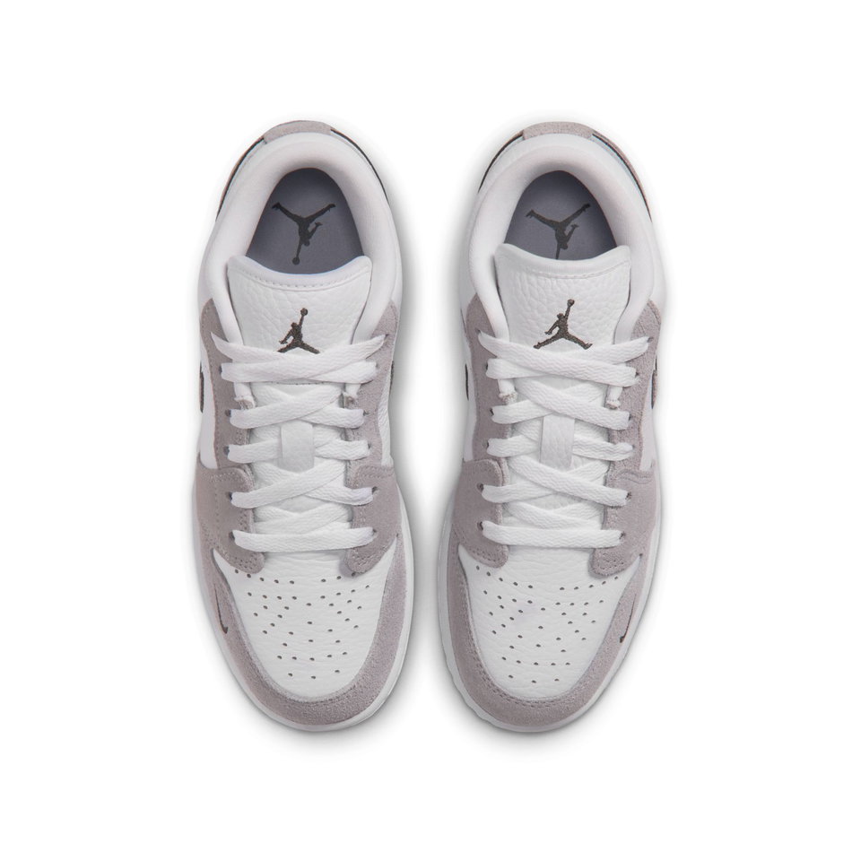 Air Jordan 1 Low Se Gs Gri Basketbol Ayakkabısı