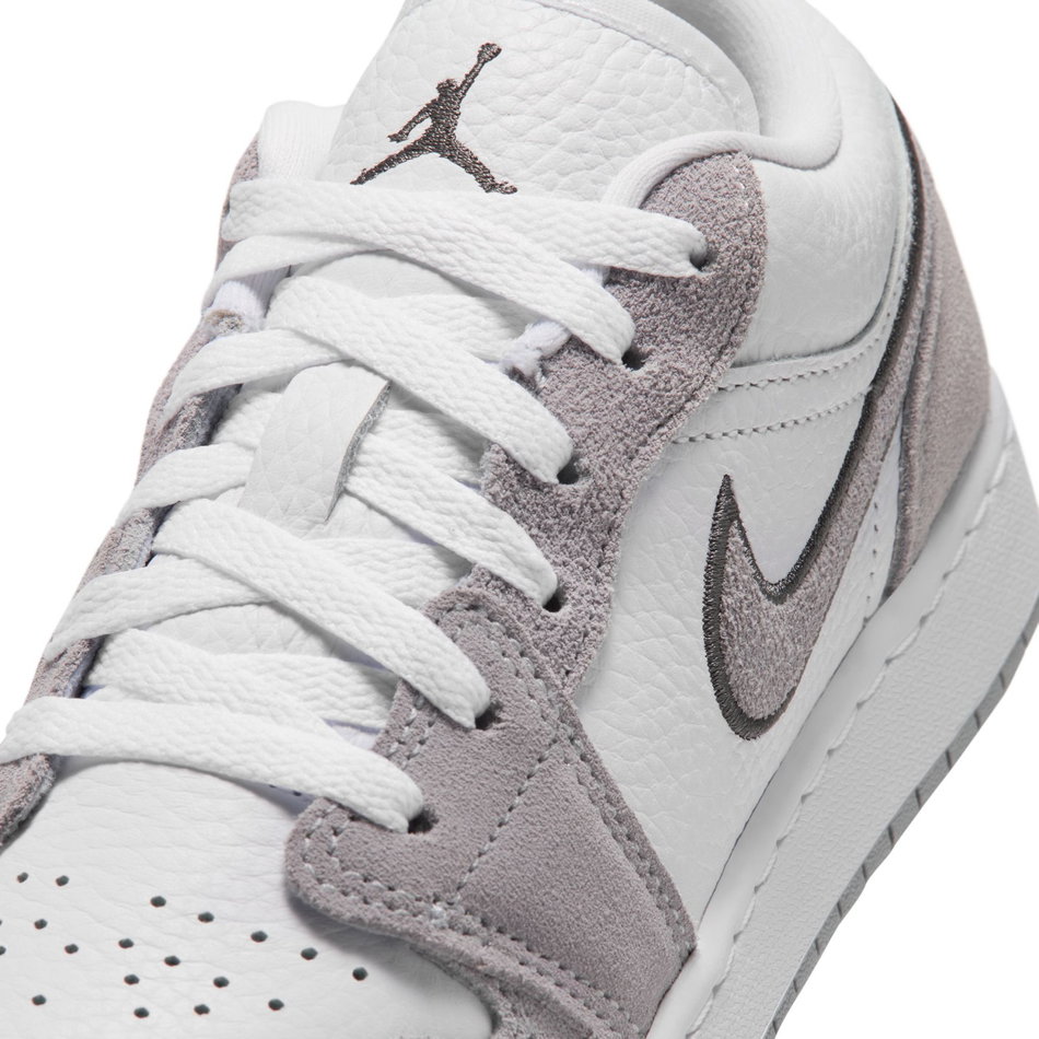 Air Jordan 1 Low Se Gs Gri Basketbol Ayakkabısı