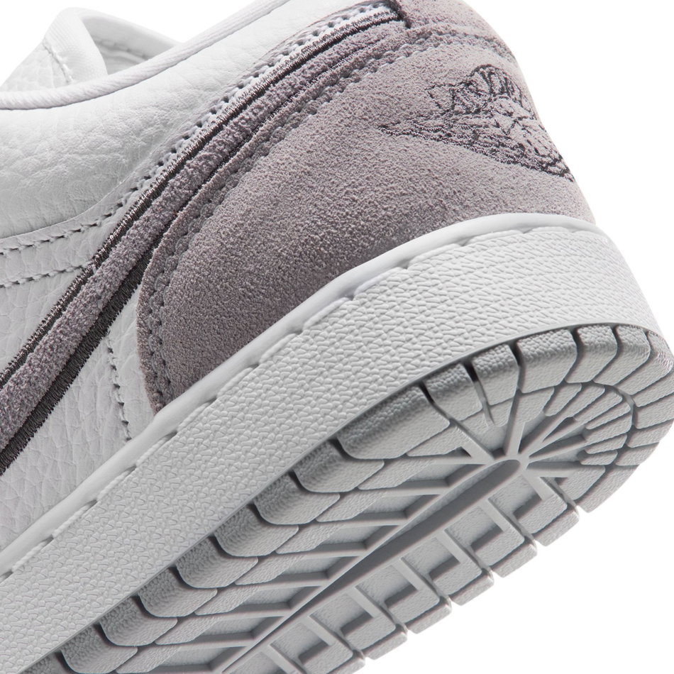 Air Jordan 1 Low Se Gs Gri Basketbol Ayakkabısı