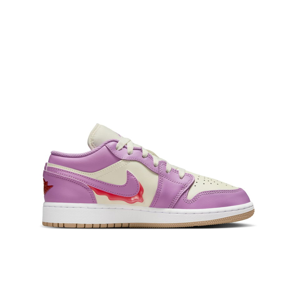 Air Jordan 1 Low SE Gs 'Peanut Butter Jelly' Basketbol Ayakkabısı