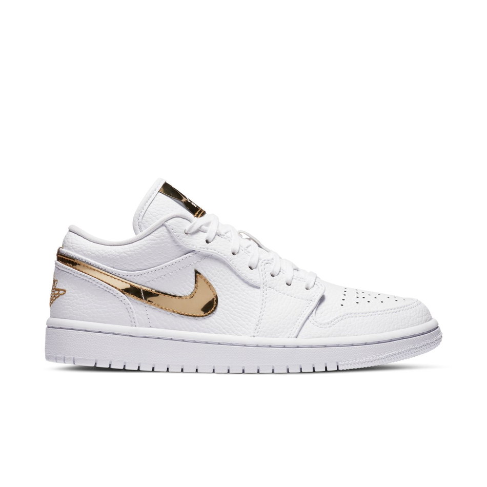 Air Jordan 1 Low SE Metallic Gold Kadın Basketbol Ayakkabısı