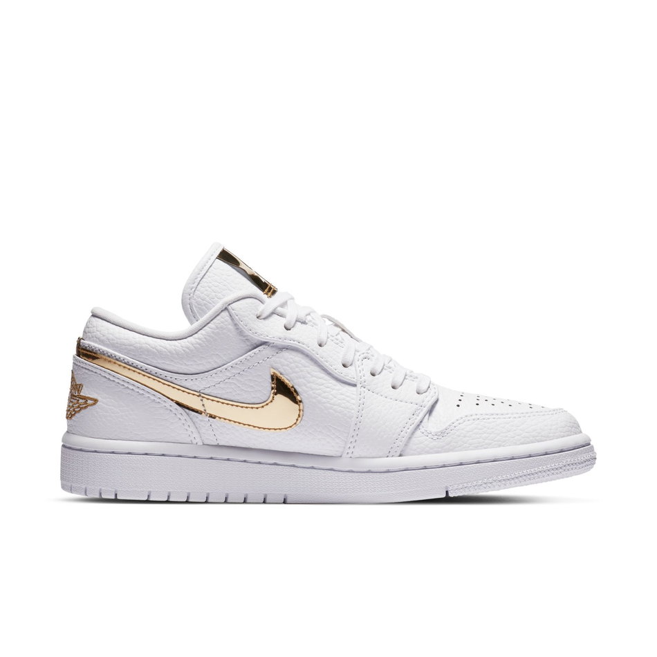 Air Jordan 1 Low SE Metallic Gold Kadın Basketbol Ayakkabısı