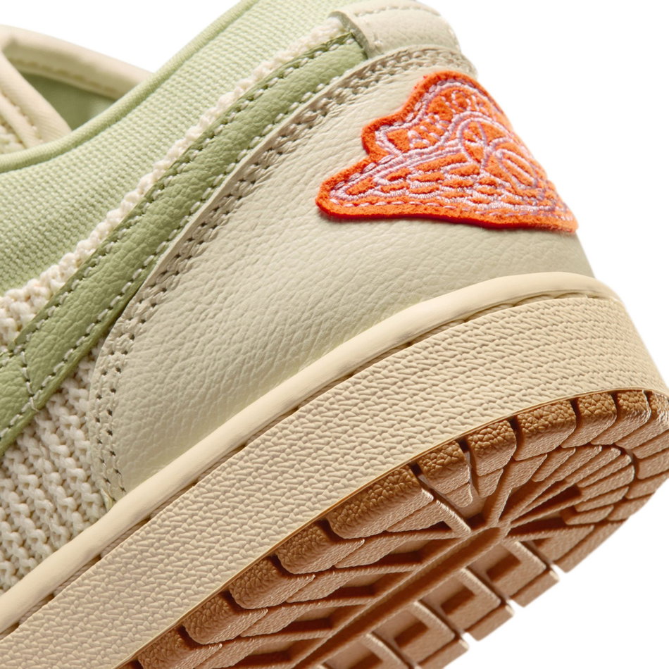 Air Jordan 1 Low SE 'Olive Aura' Kadın Basketbol Ayakkabısı