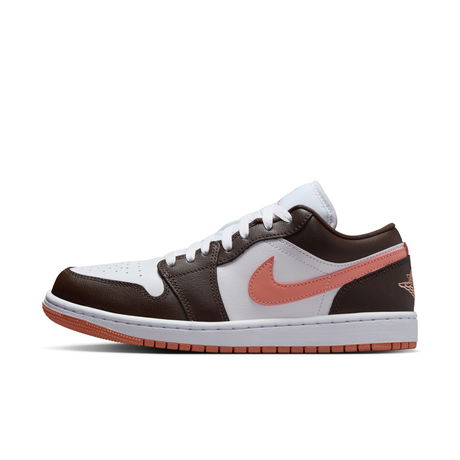 JORDAN - Air Jordan 1 Low 'White Baroque Brown' Kadın Basketbol Ayakkabısı