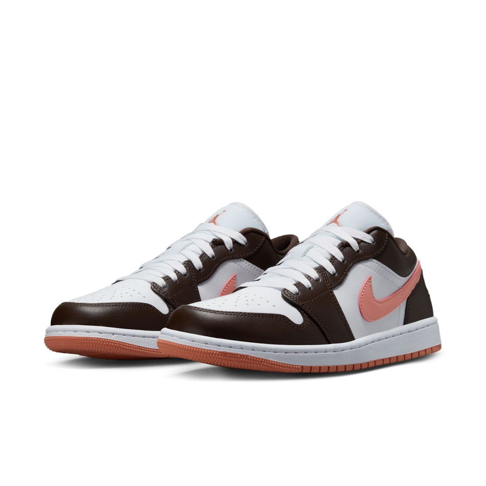 Air Jordan 1 Low 'White Baroque Brown' Kadın Basketbol Ayakkabısı