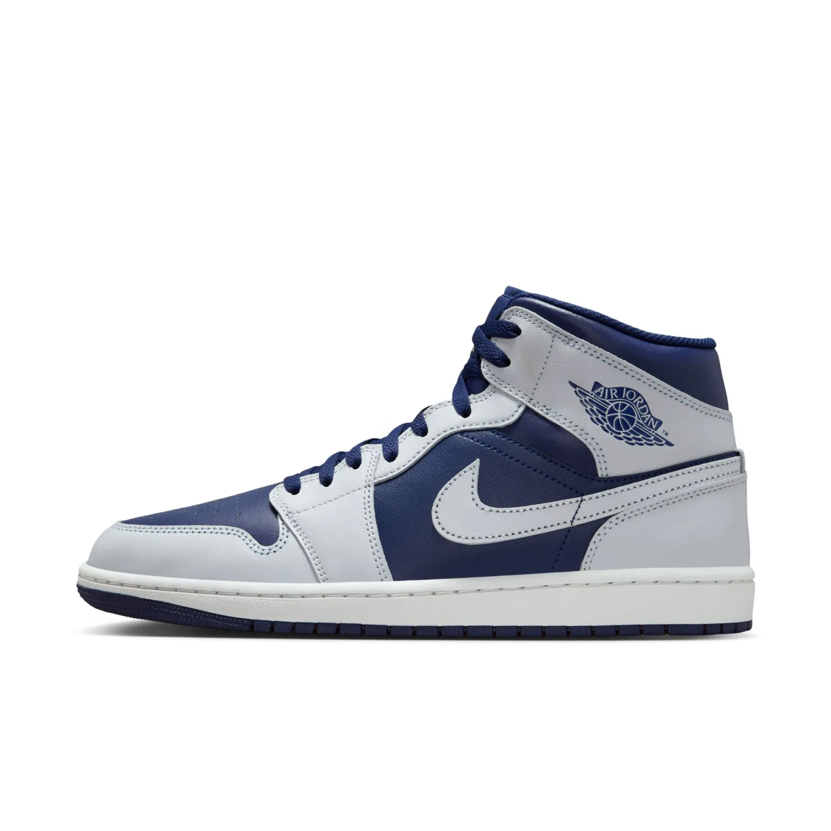 Nike Air Jordan 1 Mid 'Blue Void' Erkek Basketbol Ayakkabısı