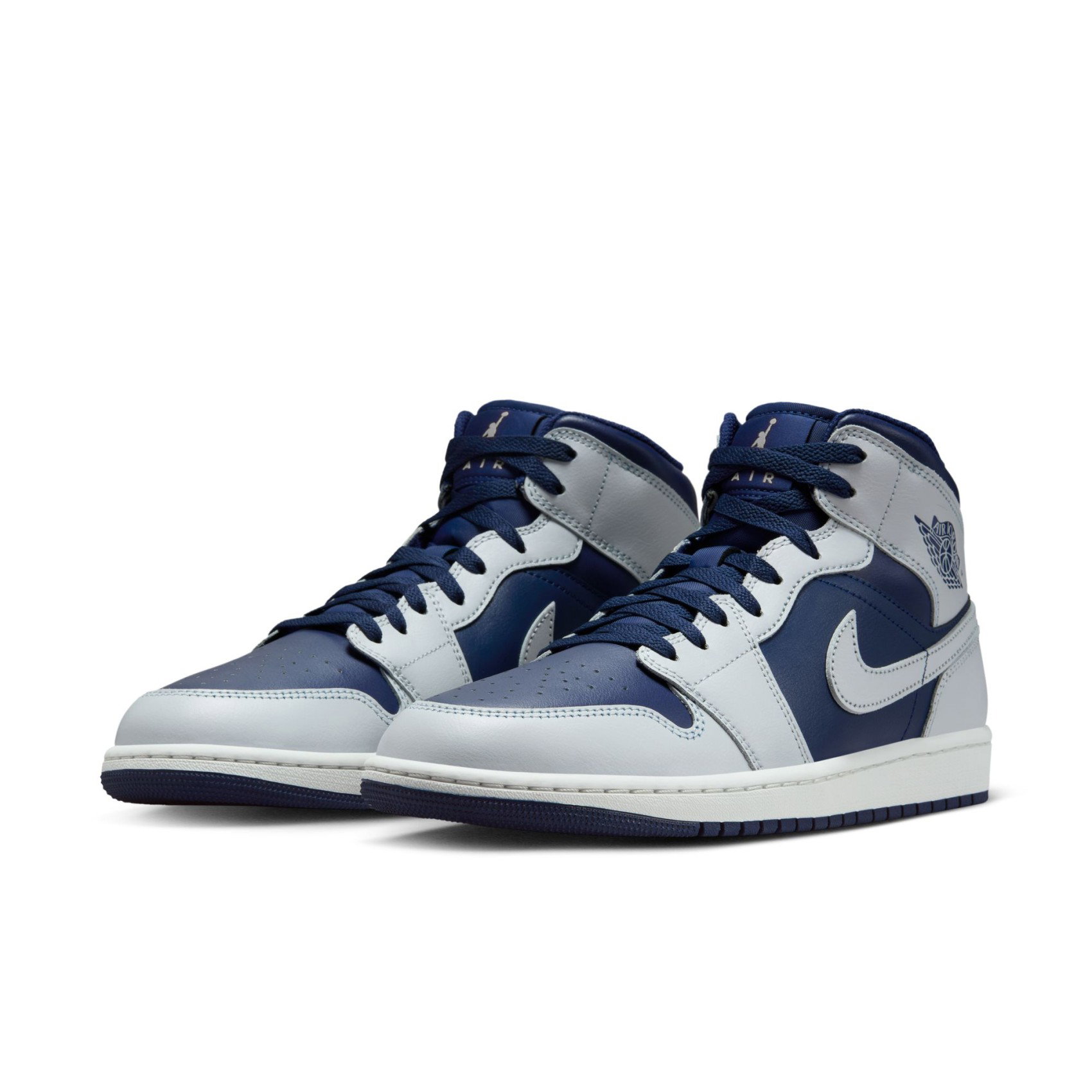 Nike Air Jordan 1 Mid 'Blue Void' Erkek Basketbol Ayakkabısı