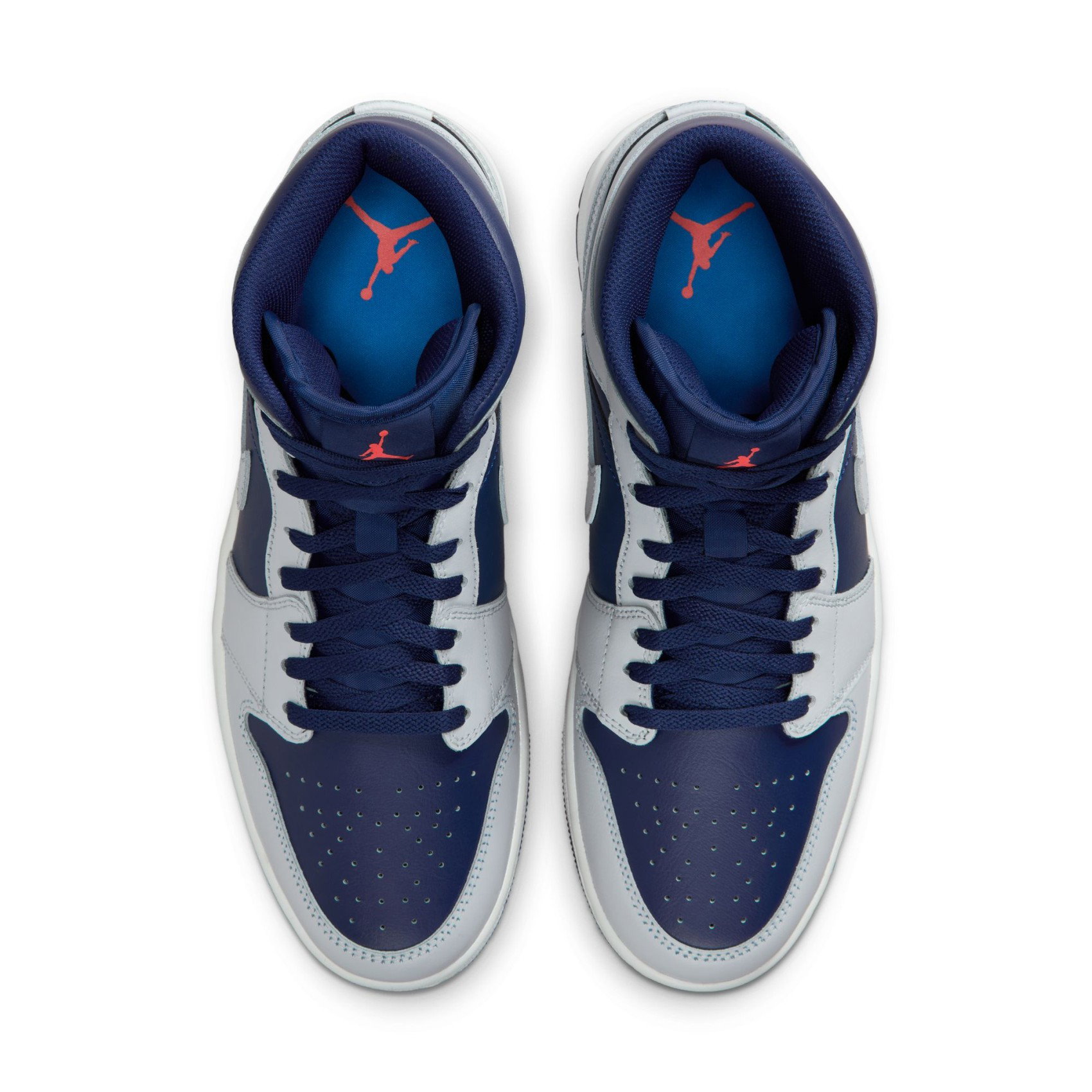 Nike Air Jordan 1 Mid 'Blue Void' Erkek Basketbol Ayakkabısı