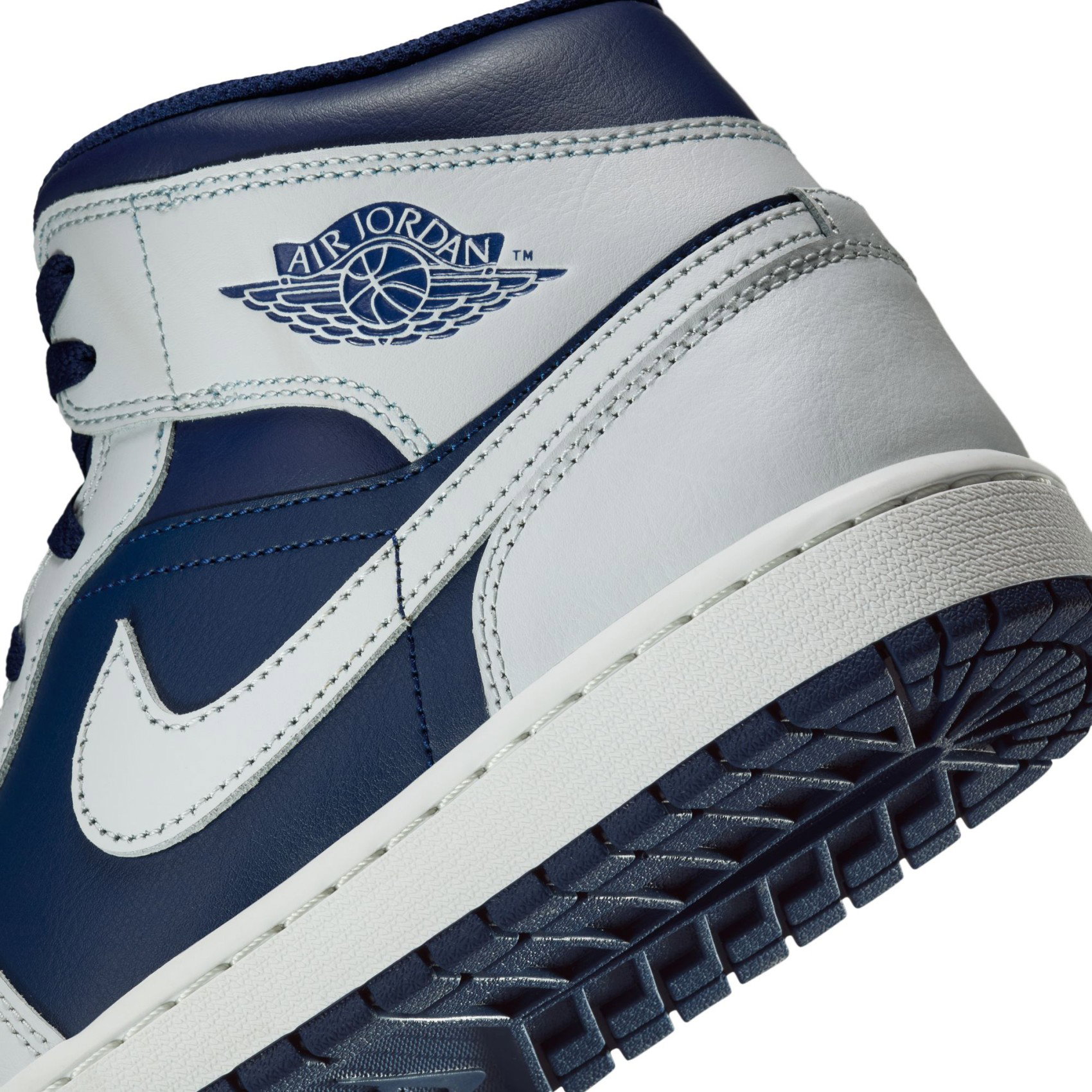 Nike Air Jordan 1 Mid 'Blue Void' Erkek Basketbol Ayakkabısı