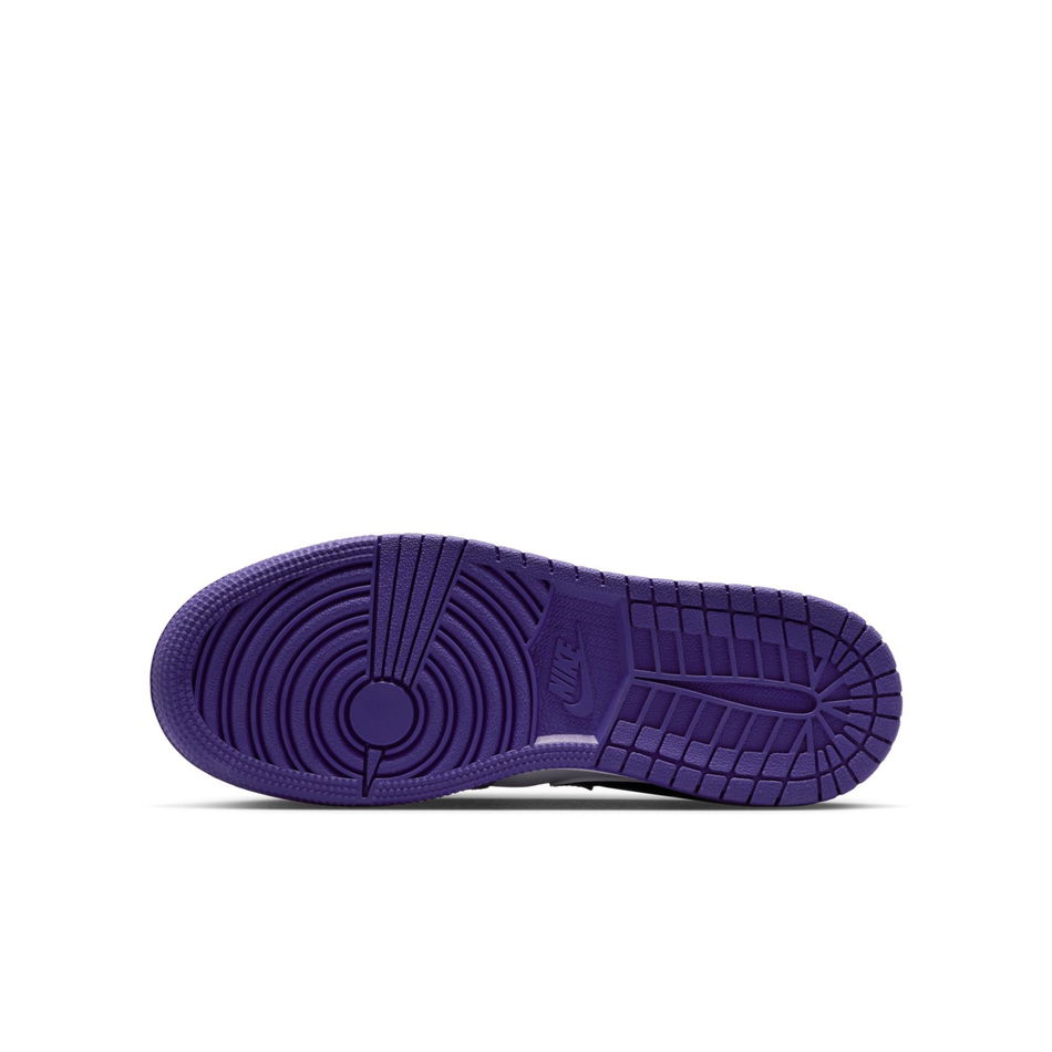 Air Jordan 1 Mid 'Dusty Amethyst' Gs Basketbol Ayakkabısı