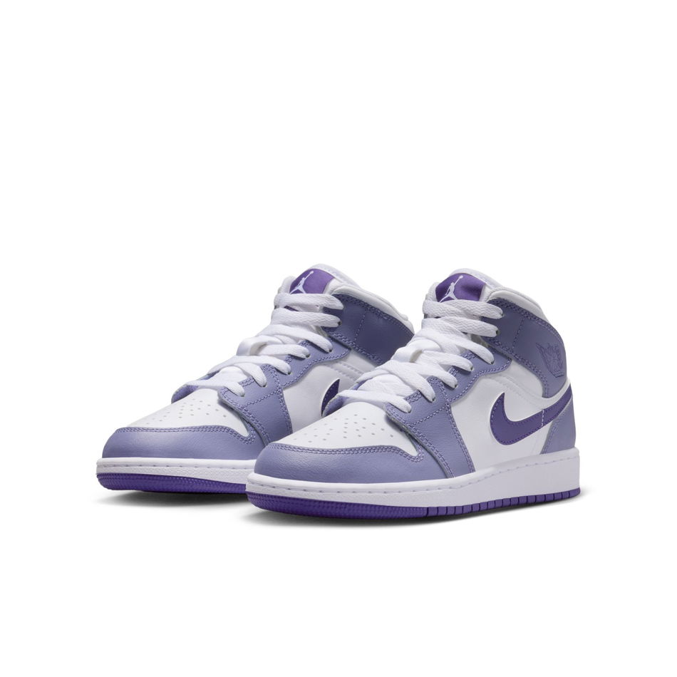 Air Jordan 1 Mid 'Dusty Amethyst' Gs Basketbol Ayakkabısı