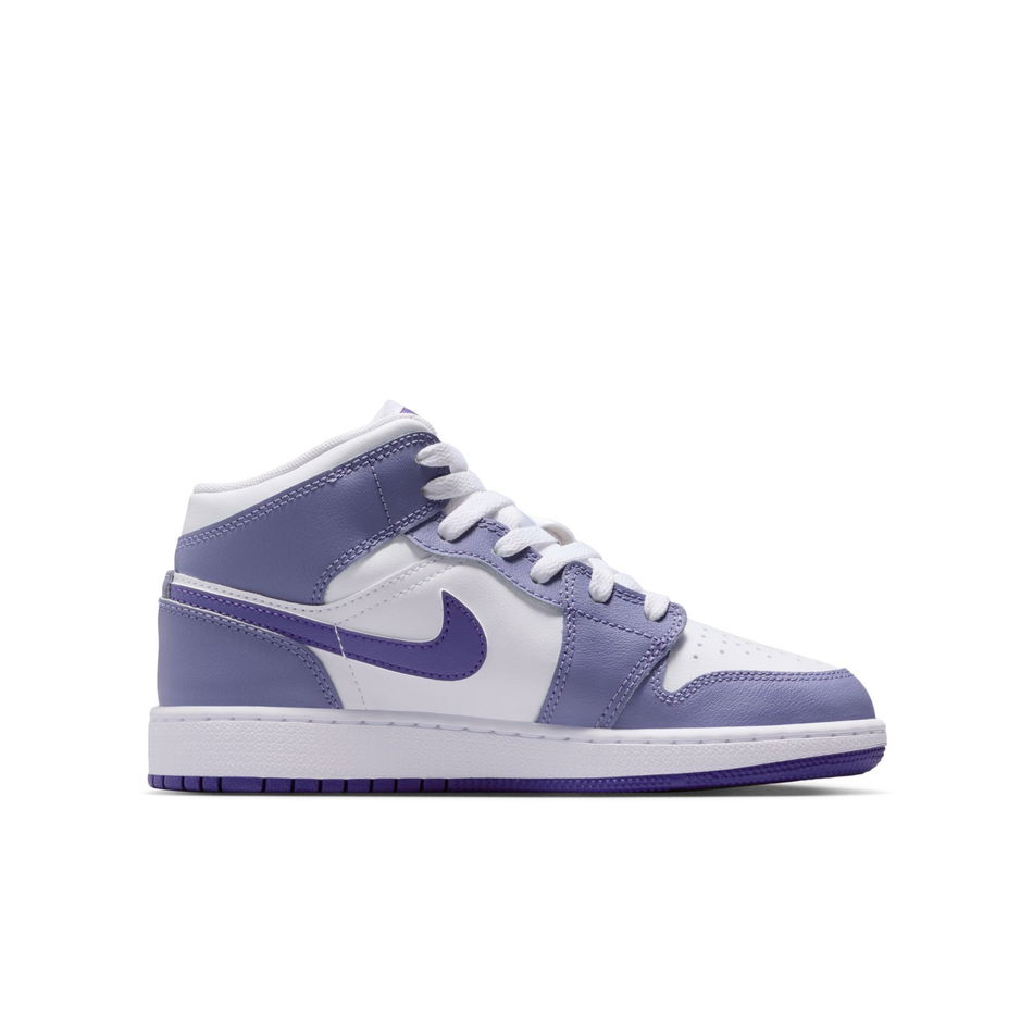 Air Jordan 1 Mid 'Dusty Amethyst' Gs Basketbol Ayakkabısı