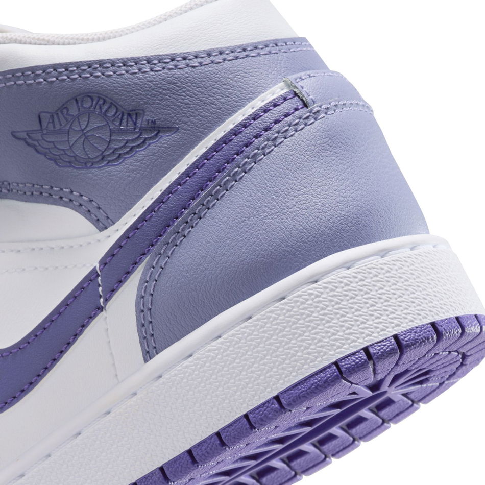 Air Jordan 1 Mid 'Dusty Amethyst' Gs Basketbol Ayakkabısı
