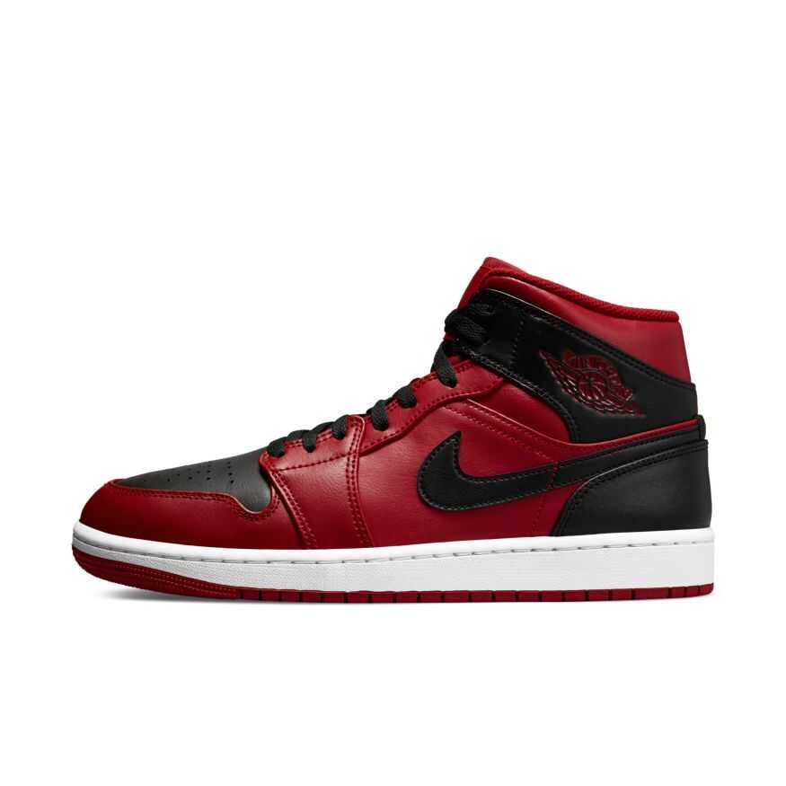 Air Jordan 1 Mid Erkek Basketbol Ayakkabısı