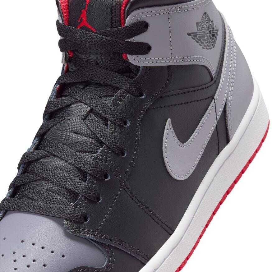 Air Jordan 1 Mid Erkek Basketbol Ayakkabısı