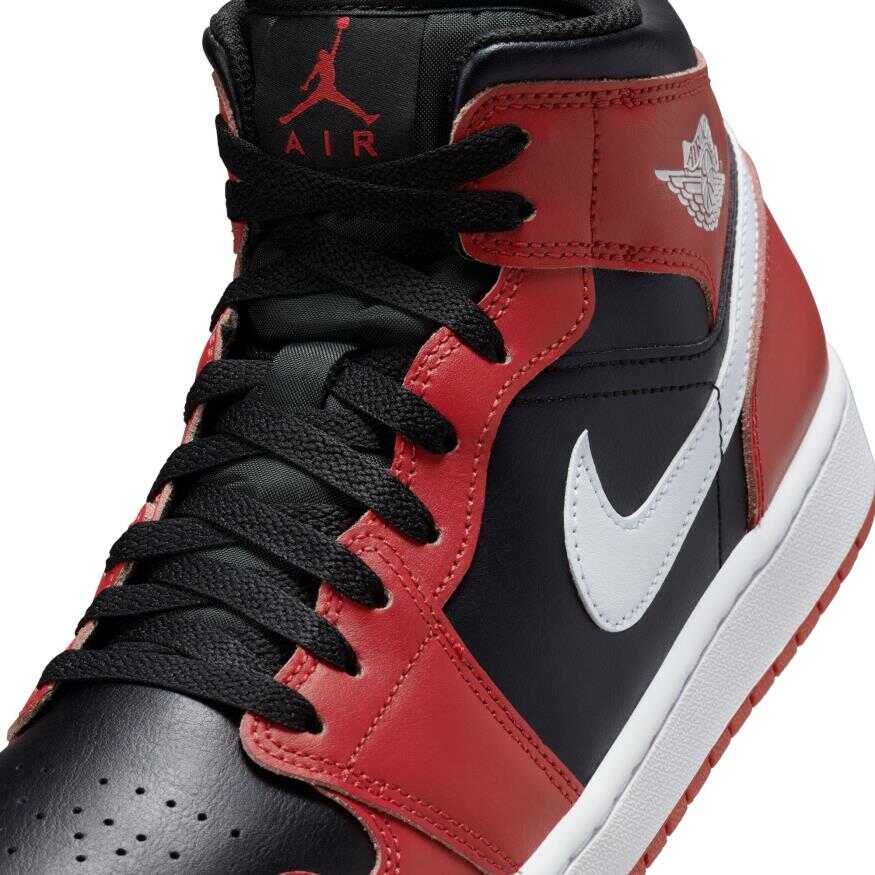 Air Jordan 1 Mid Erkek Basketbol Ayakkabısı