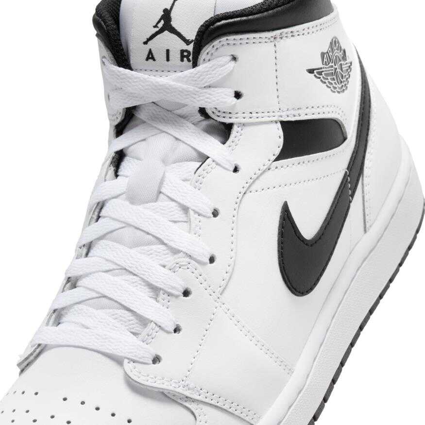 Air Jordan 1 Mid Erkek Basketbol Ayakkabısı