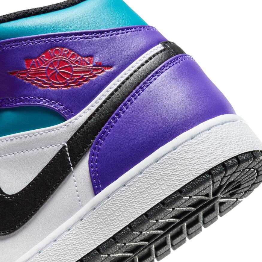 Air Jordan 1 Mid Erkek Basketbol Ayakkabısı