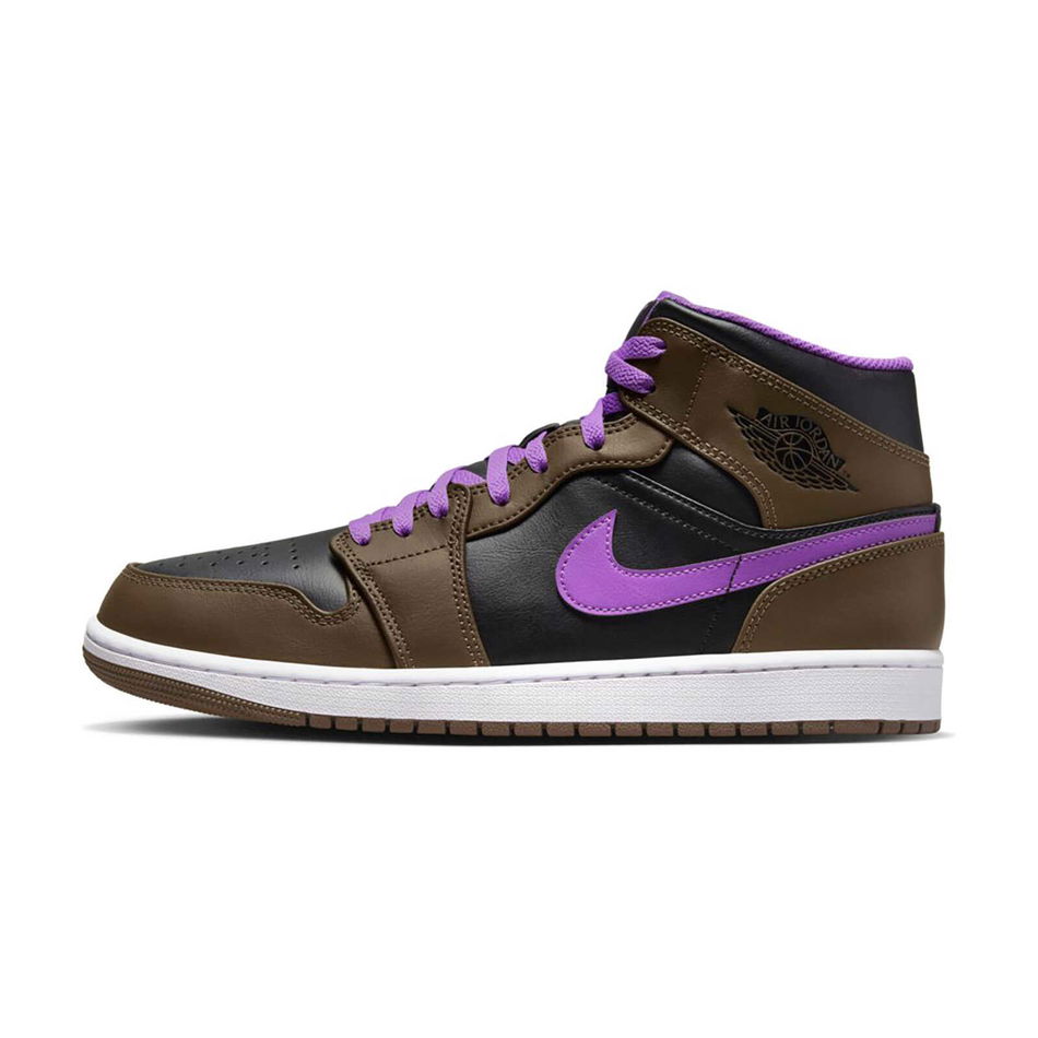 Air Jordan 1 Mid Erkek Basketbol Ayakkabısı