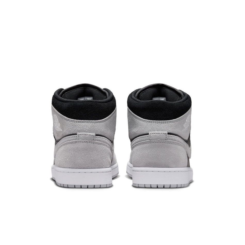 Air Jordan 1 Mid Erkek Gri Basketbol Ayakkabısı