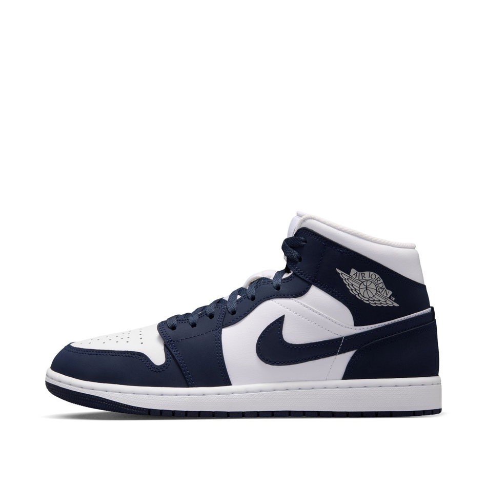 Air Jordan 1 Mid Erkek Lacivert Basketbol Ayakkabısı