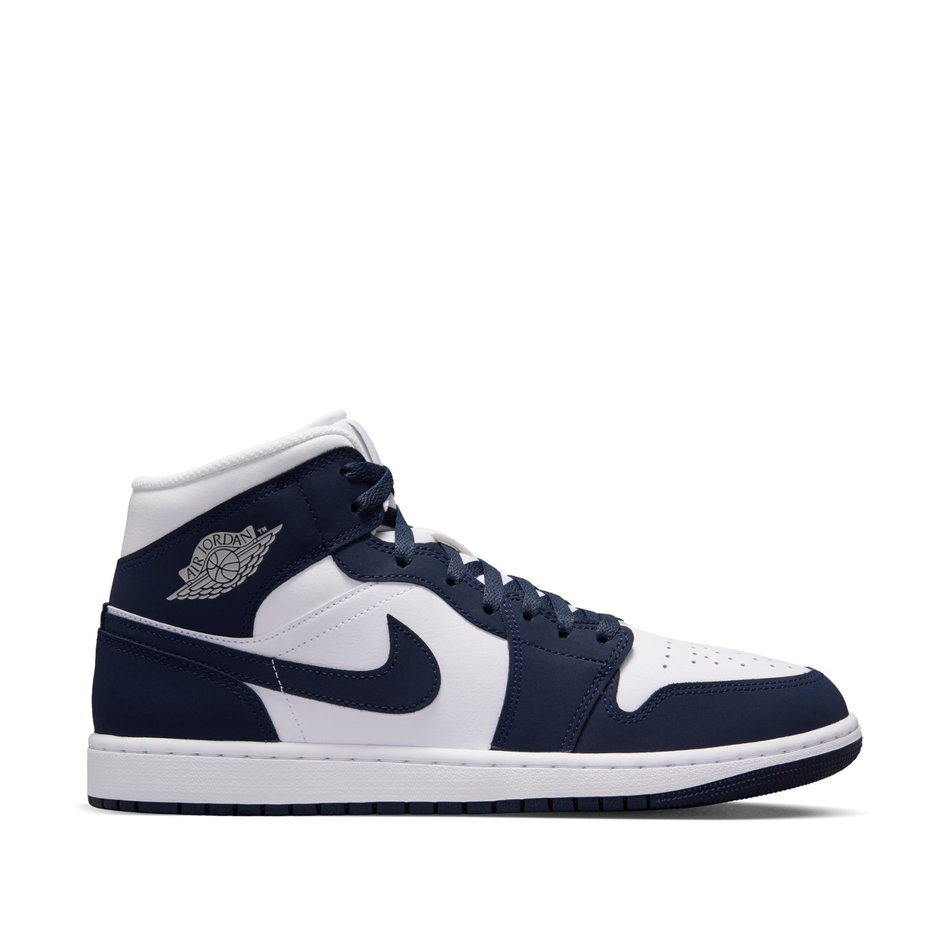 Air Jordan 1 Mid Erkek Lacivert Basketbol Ayakkabısı