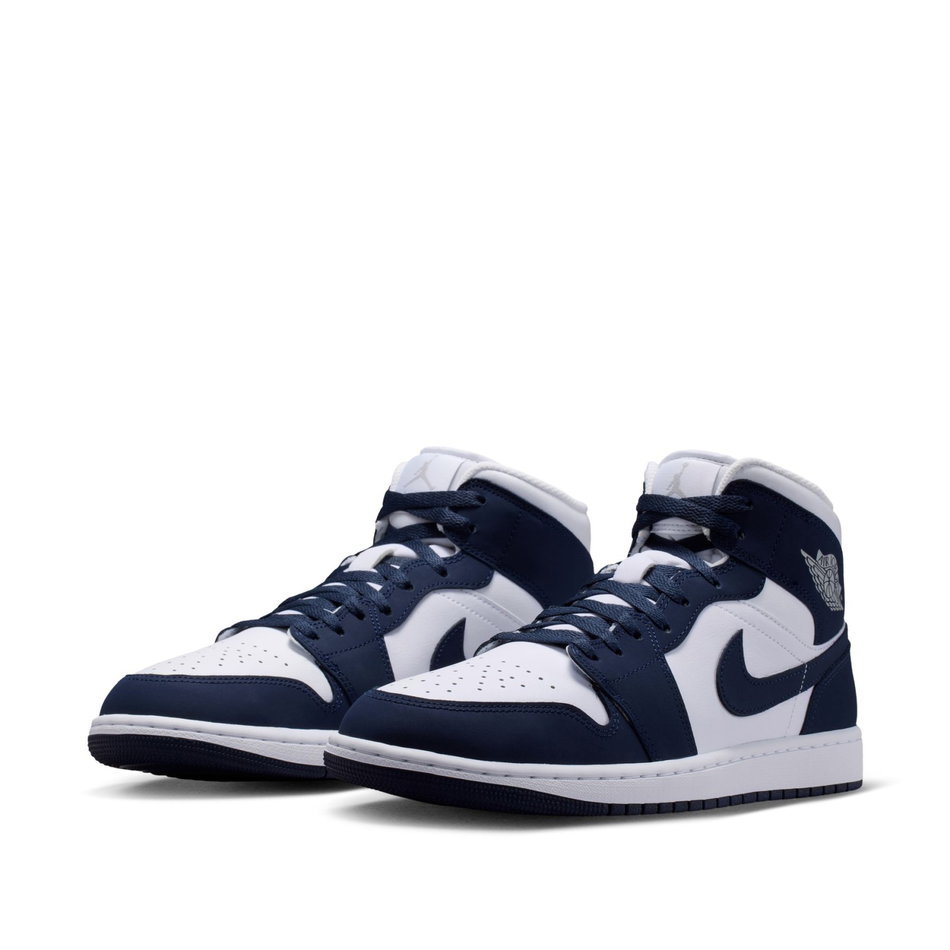 Air Jordan 1 Mid Erkek Lacivert Basketbol Ayakkabısı
