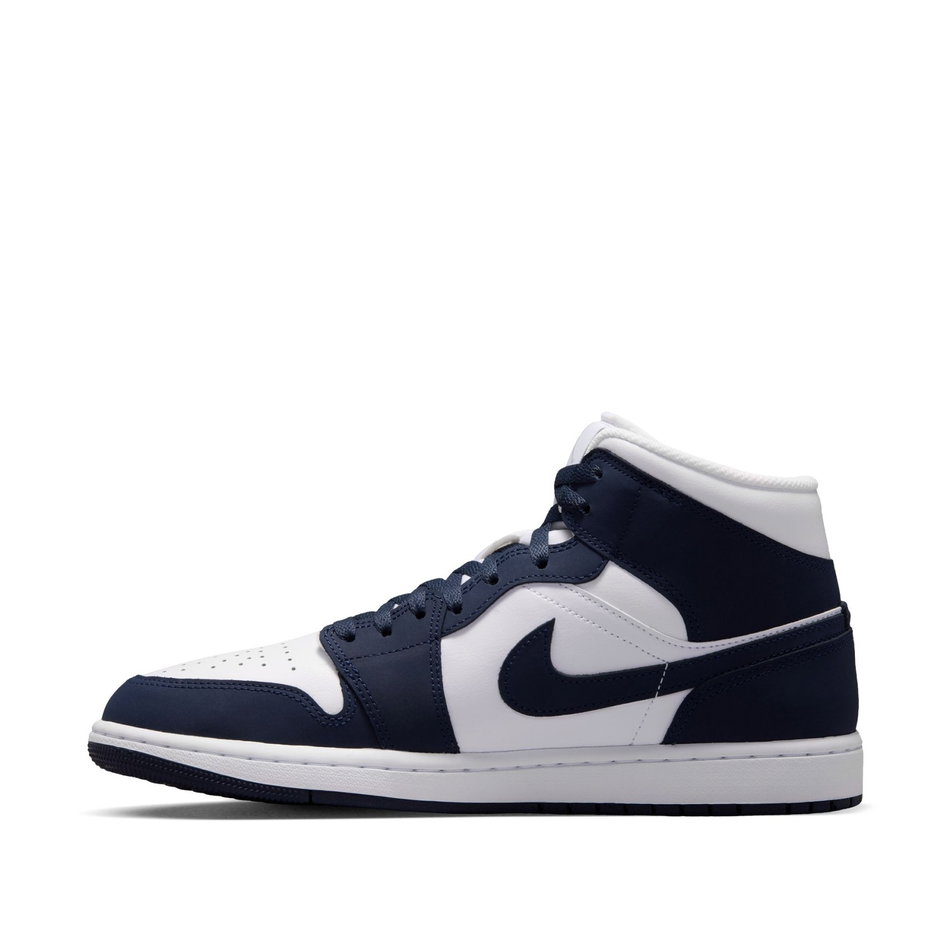 Air Jordan 1 Mid Erkek Lacivert Basketbol Ayakkabısı