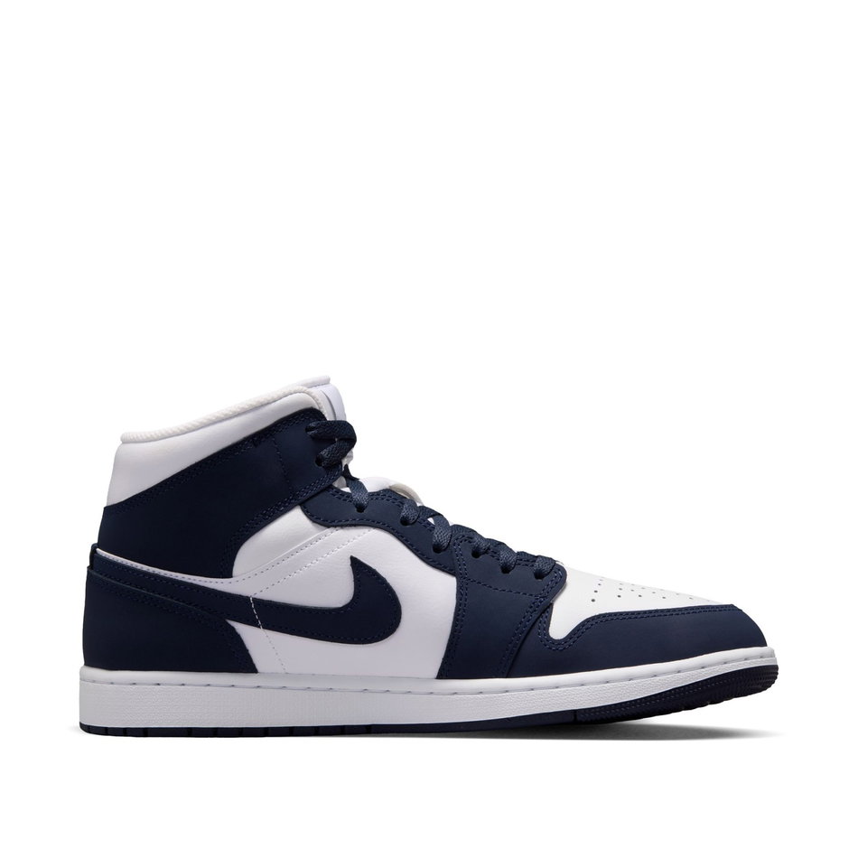 Air Jordan 1 Mid Erkek Lacivert Basketbol Ayakkabısı