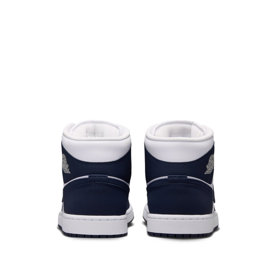 Air Jordan 1 Mid Erkek Lacivert Basketbol Ayakkabısı