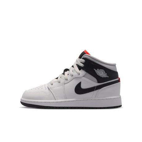 JORDAN - Air Jordan 1 Mid Gs Gri Basketbol Ayakkabısı