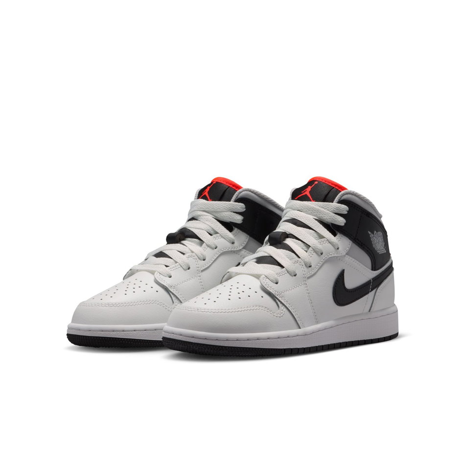 Air Jordan 1 Mid Gs Gri Basketbol Ayakkabısı