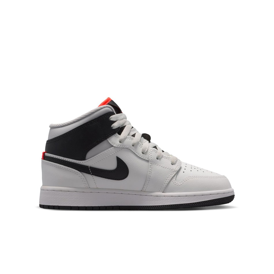 Air Jordan 1 Mid Gs Gri Basketbol Ayakkabısı
