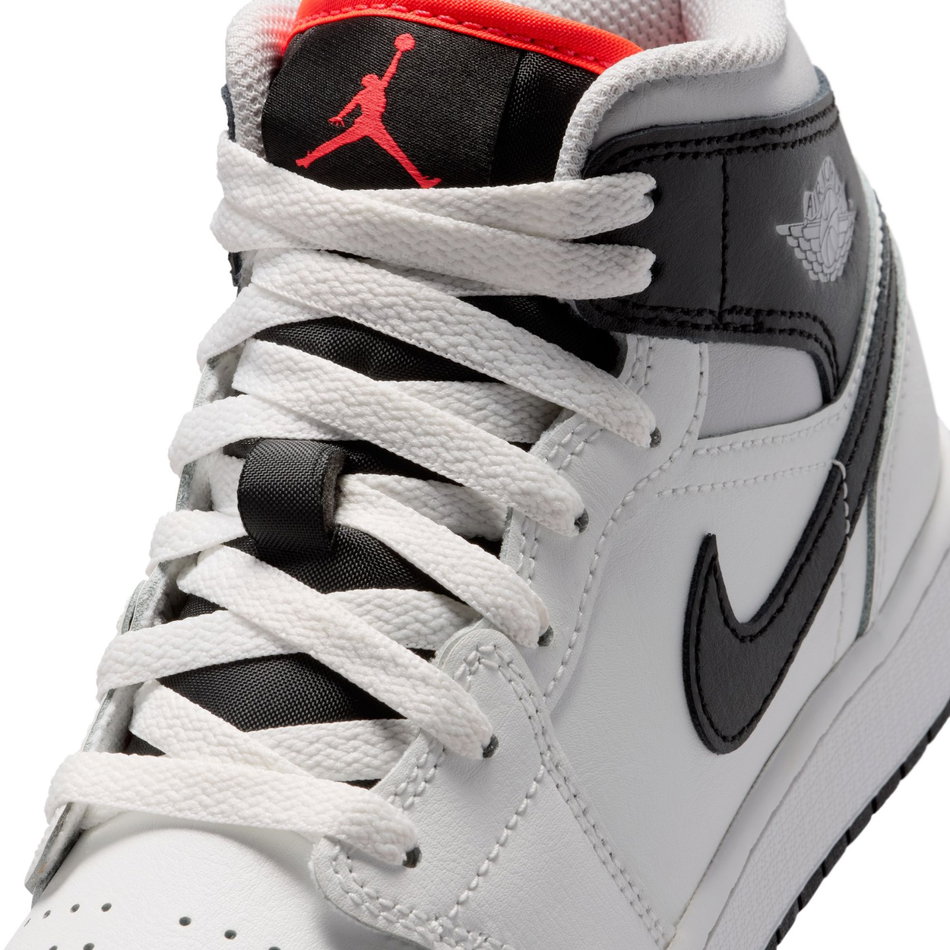 Air Jordan 1 Mid Gs Gri Basketbol Ayakkabısı