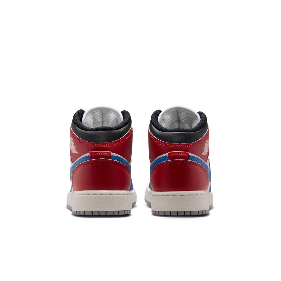 Air Jordan 1 Mid Gs Mavi Basketbol Ayakkabısı