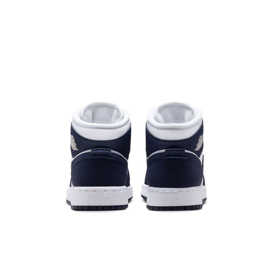 Air Jordan 1 Mid Gs Mavi Basketbol Ayakkabısı