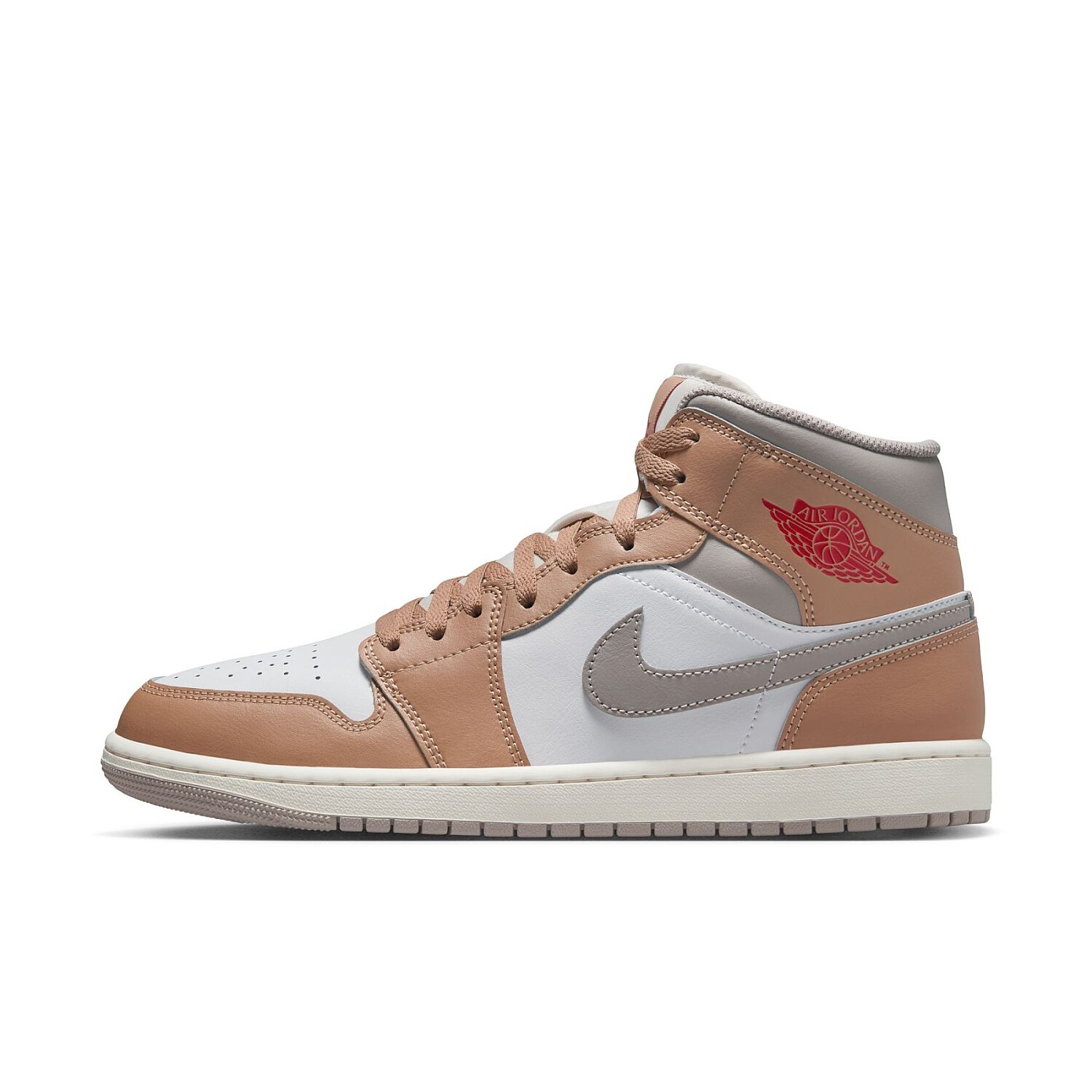 Мужские кроссовки Air Jordan 1 Mid 'Hemp' Basketbol для баскетбола