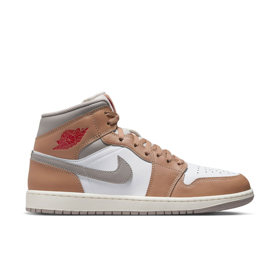 Air Jordan 1 Mid 'Hemp' Erkek Basketbol Ayakkabısı