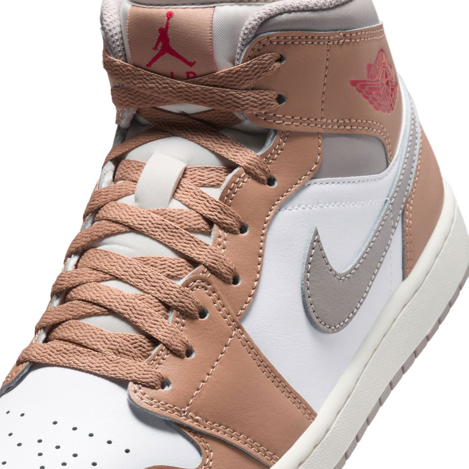Air Jordan 1 Mid 'Hemp' Erkek Basketbol Ayakkabısı