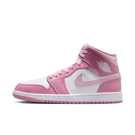 JORDAN - Air Jordan 1 Mid Kadın Pembe Basketbol Ayakkabısı