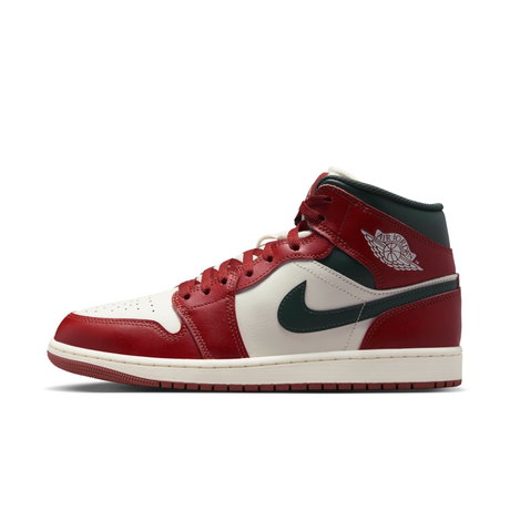 JORDAN - Air Jordan 1 Mid 'Redstone Midnight Green' Erkek Basketbol Ayakkabısı