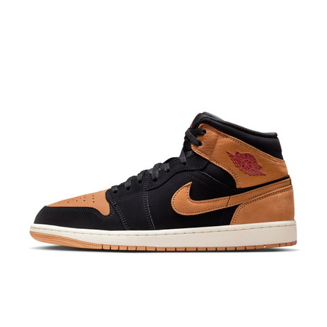 JORDAN - Air Jordan 1 Mid SE 'Black Flax' Erkek Basketbol Ayakkabısı