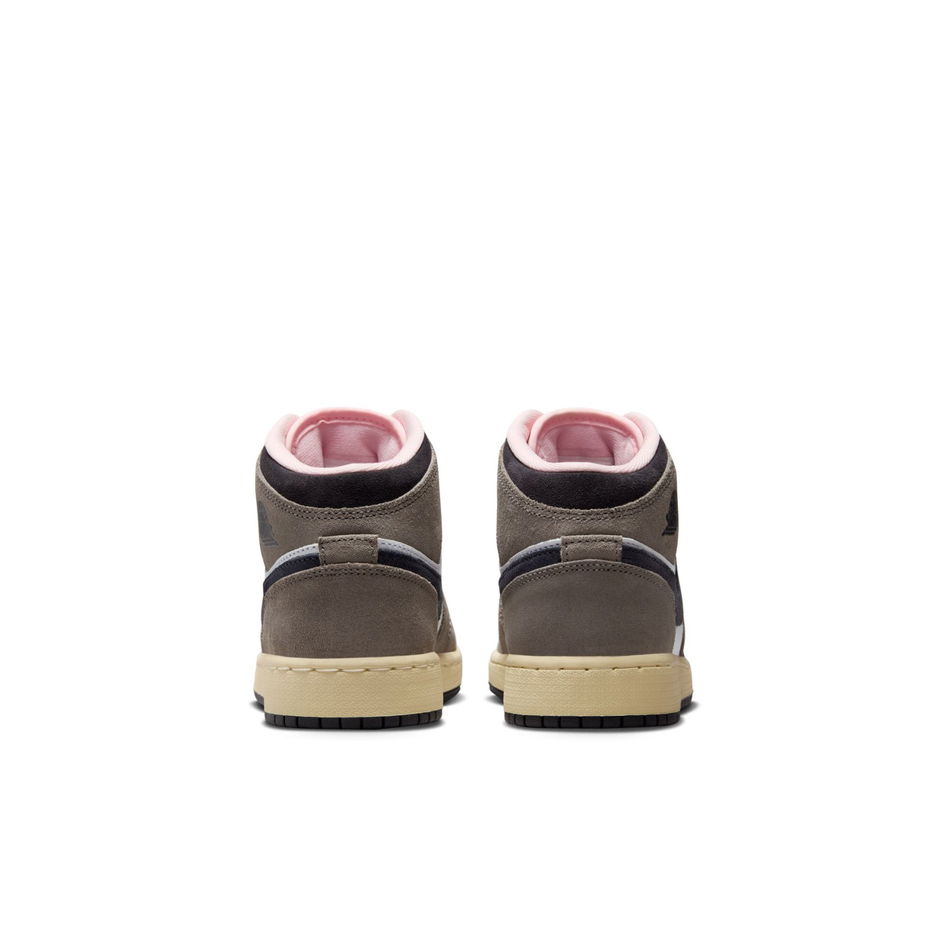 Air Jordan 1 Mid SE 'Cave Stone' Gs Basketbol Ayakkabısı